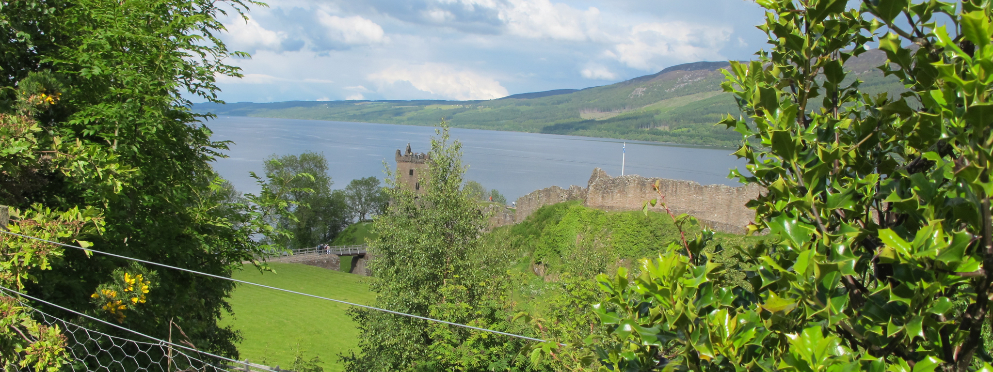 Loch Ness met Urquhart Castle